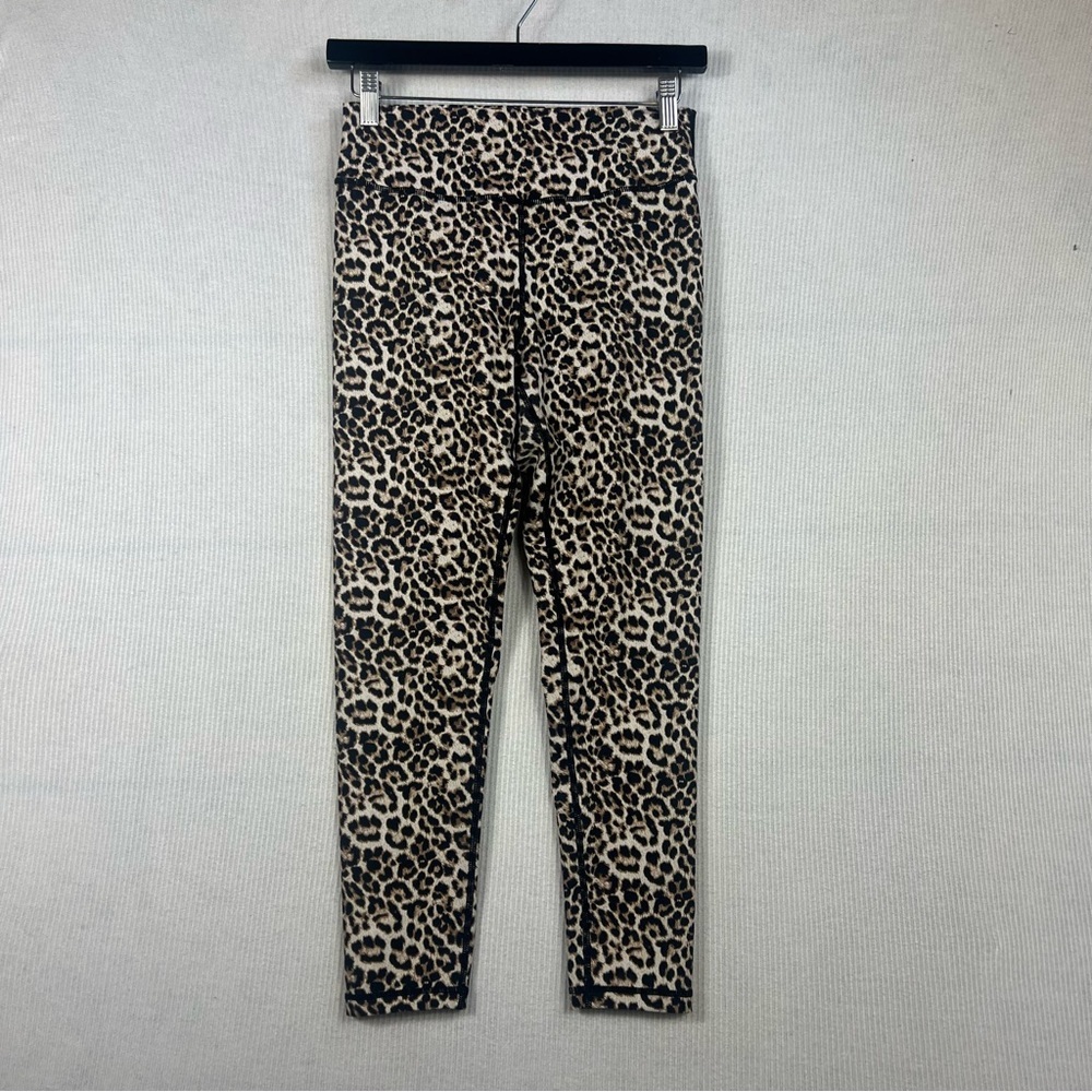 ZYIA Active Leggings Leopard Print Size 8-10
